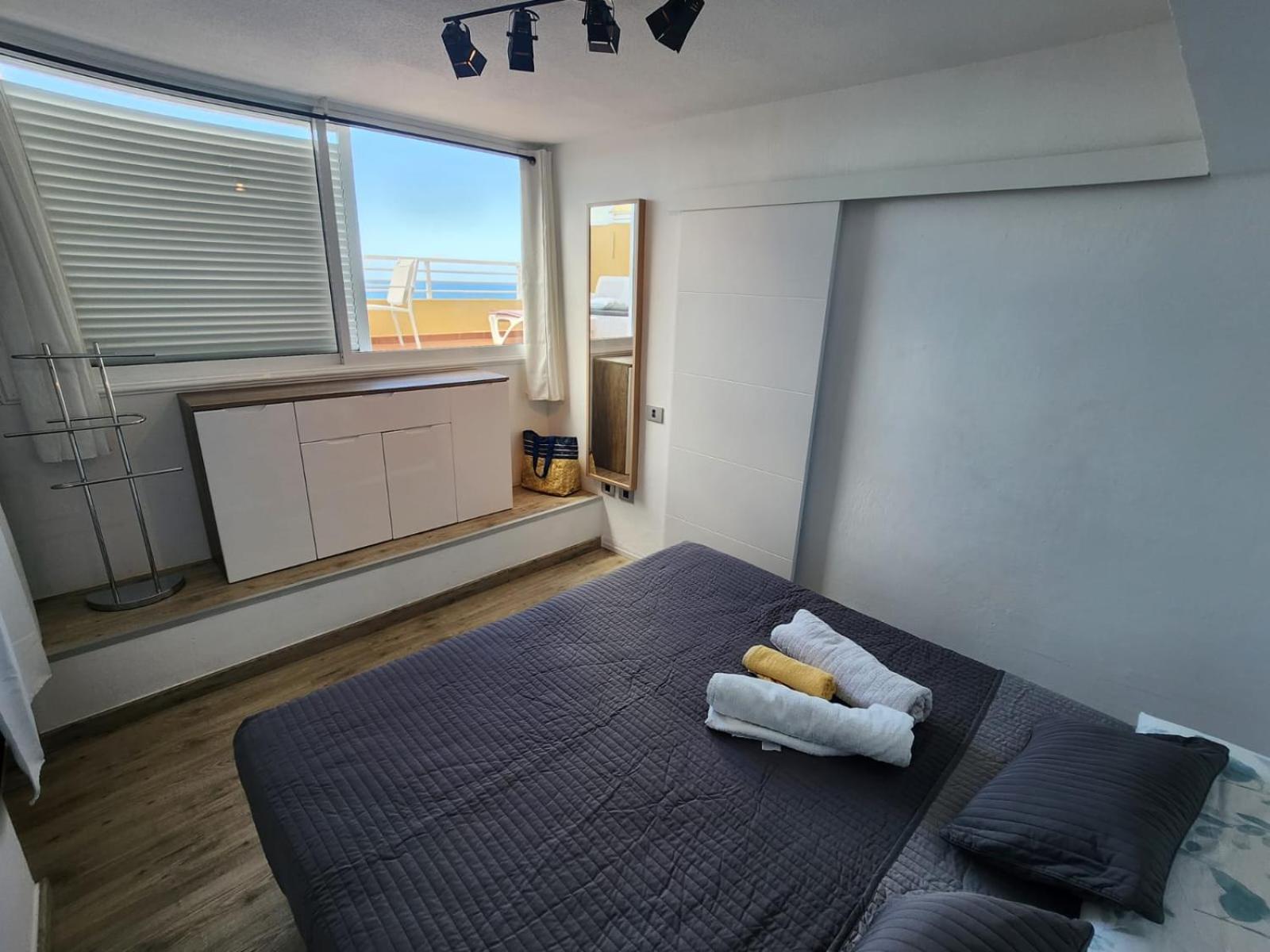Los Gigantes,Huge Terrace,Sea View,Air Conditioning Appartement Puerto de Santiago  Buitenkant foto