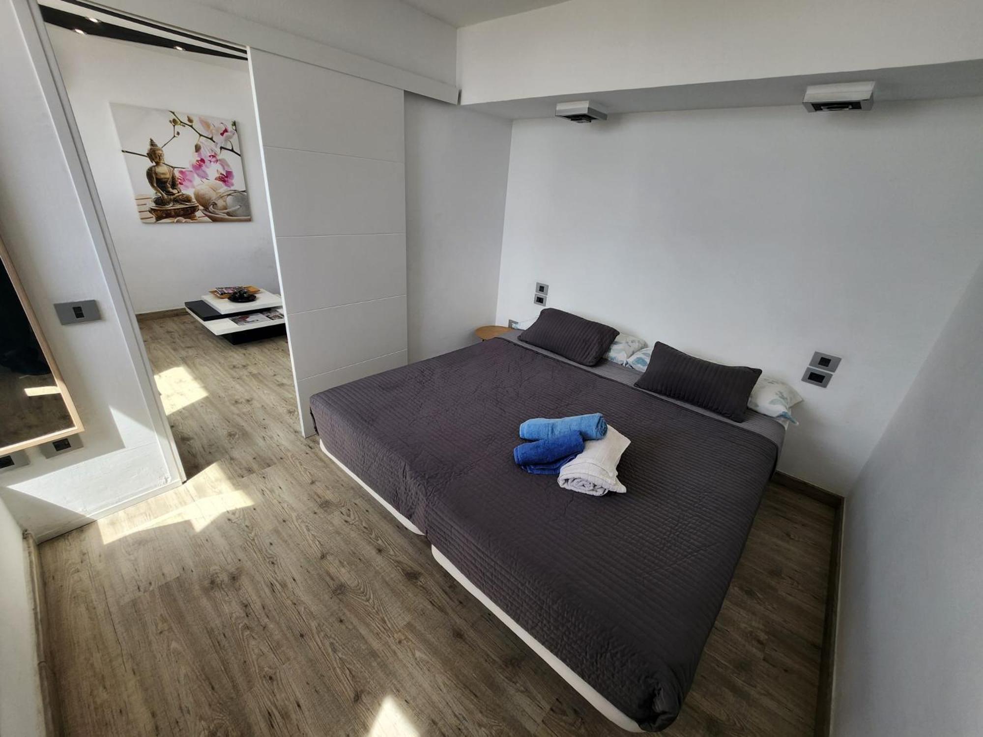 Los Gigantes,Huge Terrace,Sea View,Air Conditioning Appartement Puerto de Santiago  Buitenkant foto