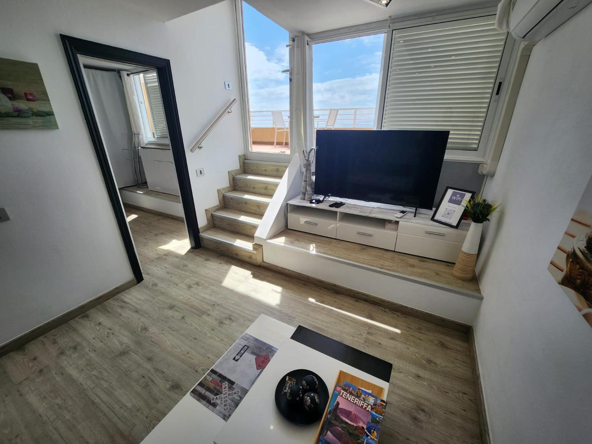 Los Gigantes,Huge Terrace,Sea View,Air Conditioning Appartement Puerto de Santiago  Buitenkant foto
